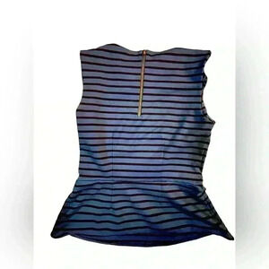 Apt 9 blue and black tank with zipper back. Xs